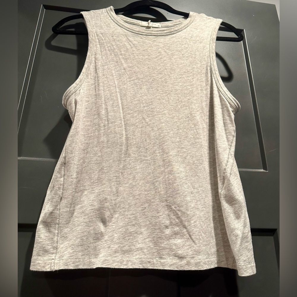 Rag & Bone Sadie Muscle Tank - Heather Grey - Picture 6 of 9
